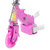 迪士尼大孩童蛙式车三轮滑板车13002(粉红色)第2张高清大图