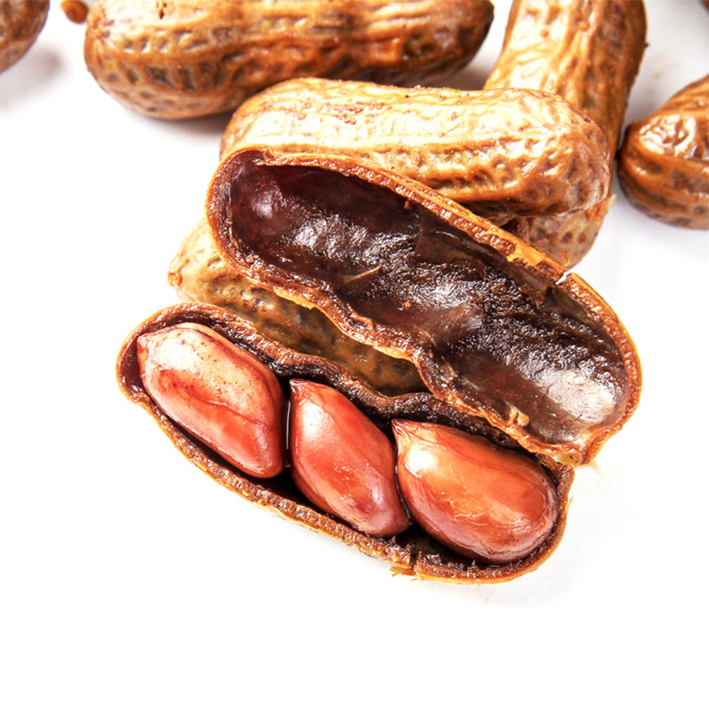 国美自营一品巷子休闲零食坚果炒货酱卤花生180克