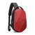 双肩包大容量双肩包电脑背包防水材质双肩包(红色 20073#)第7张高清大图