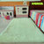 床边地毯椭圆形现代简约卧室垫客厅家用房间可爱美少女公主粉地毯(长毛米白色)第2张高清大图