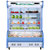星星（XINGX）LCD-14E 点菜柜 冷藏柜 麻辣烫柜 保鲜柜 冷藏冷冻展示柜 商用冷柜 1.4米双温上冷藏下冷冻第3张高清大图