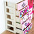 爱丽思IRIS 塑料环保树脂Hello Kitty收纳柜 儿童五层收纳柜(555C粉/白)第4张高清大图