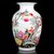 景德镇陶瓷器 富贵长寿冬瓜瓶 粉彩仙桃小花瓶 现代时尚家居摆件第5张高清大图
