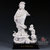 中国龙瓷 德化陶瓷白瓷观音菩萨佛像家居装饰童子拜观音第3张高清大图
