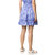 KENZO女士蓝色印花图案半裙 FA52JU127521-6636蓝色 时尚百搭第3张高清大图