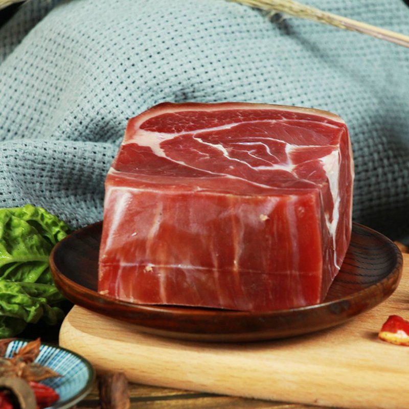 国美iuv爆款大河乌猪块状火腿500g云南火腿精品火腿