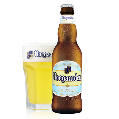 比利时进口 Hoegaarden福佳白啤酒330ml*12瓶装 