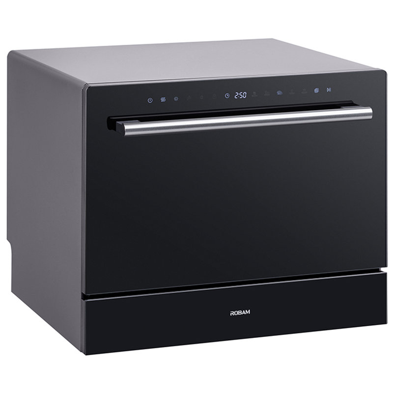 老板robamwqp6w703钢化玻璃台嵌式洗碗机