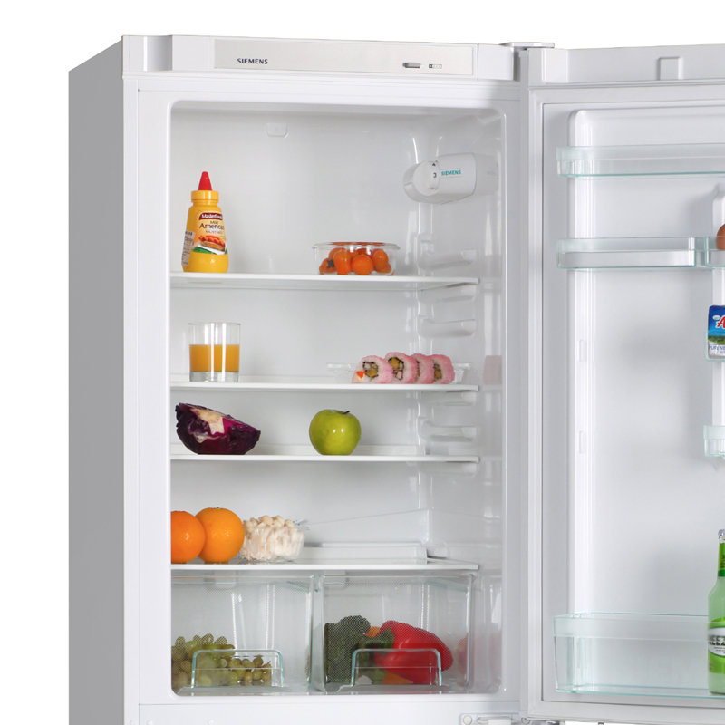 西门子(siemens) kk25v61ti 254升 机械温控 双门冰箱白色