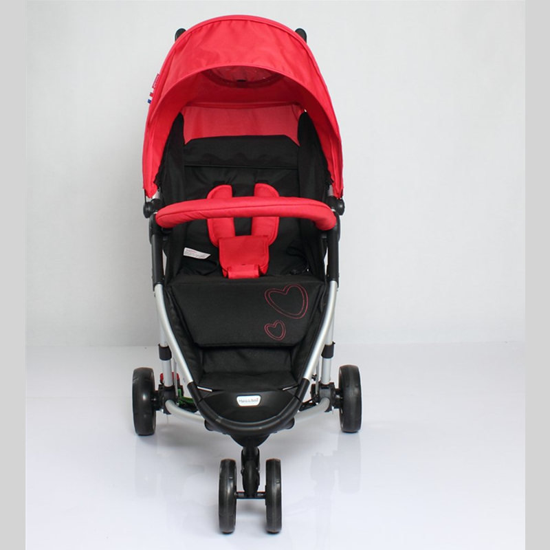荷兰mamabebe妈妈宝贝婴儿推车轻便避震手推车高景观三轮童车 可坐躺