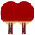 红双喜四星级乒乓球拍直拍对拍经典4006套装10个 国美超市甄选第8张高清大图