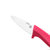 台湾Artiart创意家居 恐龙刀 带套陶瓷水果刀 不锈钢削皮刀去皮刀(红色 不锈钢版)第2张高清大图