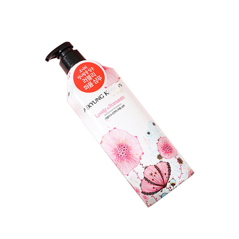 爱敬aekyung kerasys香水香氛洗发水 粉色600ml 滋养秀发,改善毛躁