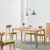 恒兴达 白橡木全实木餐桌椅组合小户型现代简约风格家具家用北欧长方形纯实木餐桌(1.2米 原木色 一桌四椅)第2张高清大图