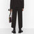 Dior男士黑色羊毛斜纹布七分裤 193C101A-4739-90046黑 时尚百搭第3张高清大图