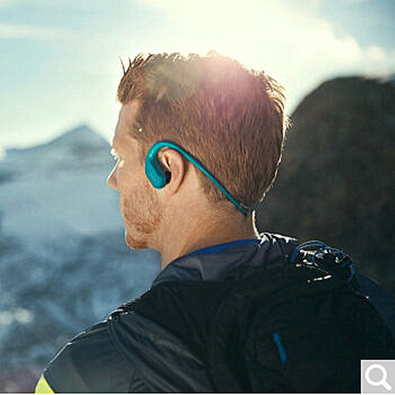 索尼(sony)nw-ws414 运动防水耳机一体walkman 可穿戴式mp3音乐播放器