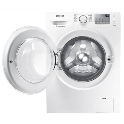 三星(SAMSUNG)WW80J4233KW/SC(XQG80-80J4233KW) 8公斤 家用静音智能变频滚筒（白色）三星洗衣机