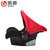 感恩 婴儿汽车儿童安全座椅 车载宝宝提篮式坐椅婴儿座椅0-12个月(红黑色)第4张高清大图