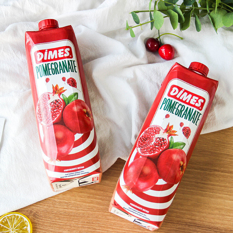 dimes土耳其原装进口果汁石榴汁1l4国美超市甄选