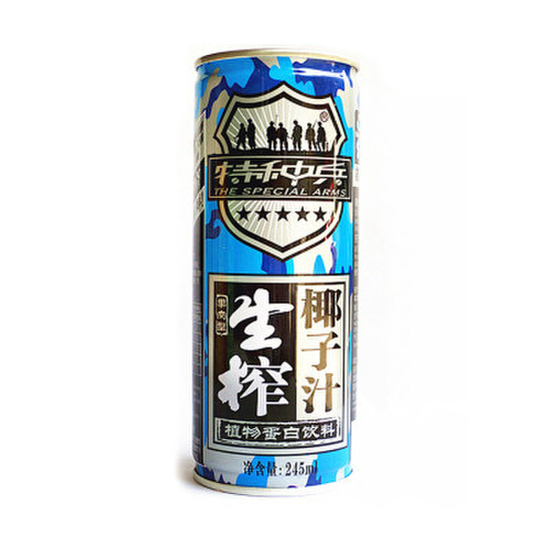 特种兵 生榨椰子汁 245ml*12罐/箱