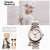 薇薇安·威斯特伍德（Vivienne Westwood）手表 时尚镶钻钢带32mm欧美时尚优雅石英女表腕表(玫瑰金)第3张高清大图
