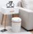 感应式智能垃圾桶家用客厅卧室卫生间厨房创意自动垃圾桶大号带盖 大号-珍珠白JMQ-237第2张高清大图