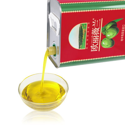 欧丽薇兰 特级初榨橄榄油3L(红标) 食用油 3L原装进口家用植物食用油(3L)