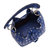 Valentino女士海蓝色牛皮铆钉装饰单肩包SW2B0B59-NAP-988皮革海军蓝色 时尚百搭第3张高清大图