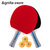 安格耐特横拍2拍3球乒乓球拍对拍套装双面反胶双拍F2350 国美超市甄选第5张高清大图