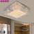 品拓 LED吸顶灯大气现代简约客厅灯长方形水晶灯具卧室灯大厅餐厅灯饰(80x60CM三色64W)第3张高清大图