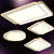阿丹娜 简约现代超薄LED吸顶灯方形圆形温馨卧室灯具成套客厅灯亚克力灯饰全屋套餐(默认 默认)第3张高清大图