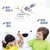 AMOS免烤玻璃胶画DIY儿童益智手工制作玩具6色项链手链款SD10P6-MSB 免烤 安全 益智 DIY第4张高清大图
