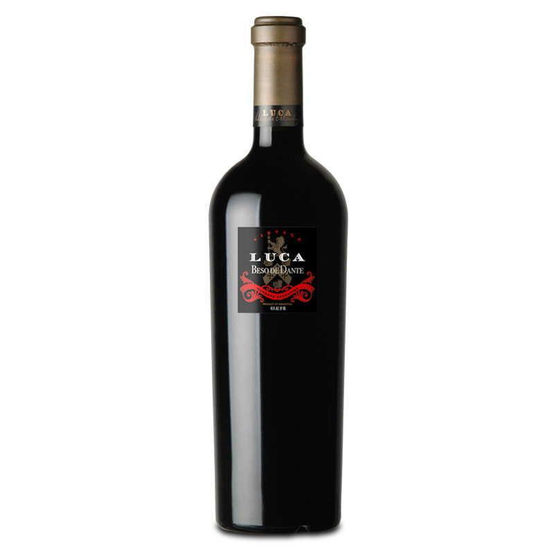阿根廷原瓶进口葡萄酒 汝卡丹特之吻红酒 珍藏送礼750ml