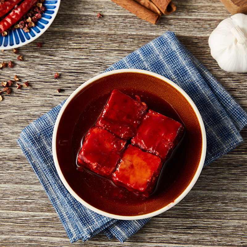 莺脰湖平望麻油红方豆腐乳500g 苏州特产