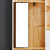 香河家具衣柜 实木衣柜衣橱北欧简约平开门衣柜推拉衣柜(三门平开衣柜)第3张高清大图