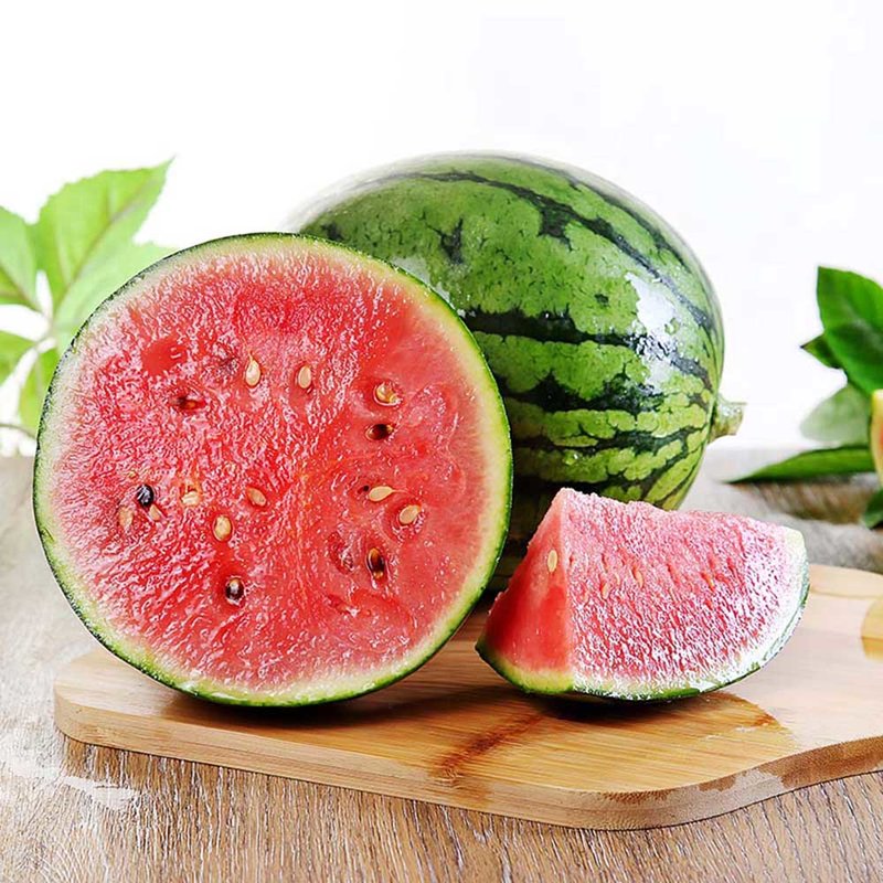 鲜时小令真选定制潍坊2k全美小西瓜红瓤瓜45斤装产地直发皮薄清甜多汁