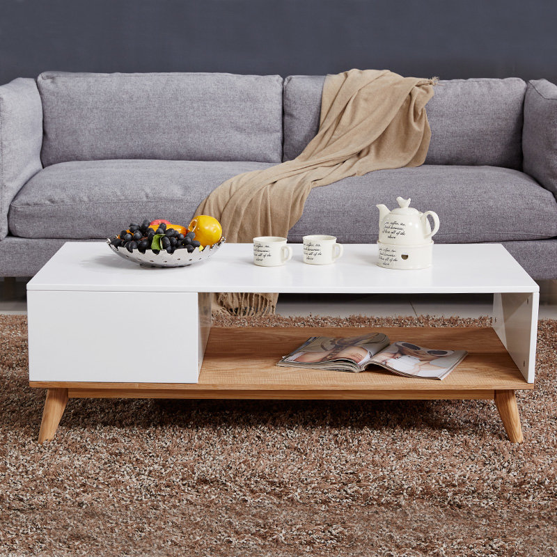 香河家具 茶几 茶几桌 北欧简约小茶几 客厅家具实木茶几 环保板材