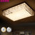 品拓 LED吸顶灯大气现代简约客厅灯长方形水晶灯具卧室灯大厅餐厅灯具灯饰(95x70三色)第5张高清大图
