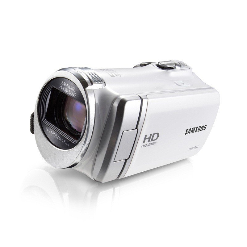 三星(samsung) hmx-f90 家用高清闪存数码摄像机f90(f90白色 官方标配