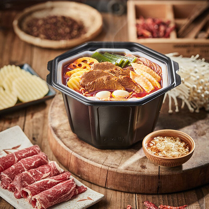 统一开小灶自热火锅整箱鸳鸯锅麻辣牛肉自煮懒人方便速食肖战代言鸳鸯