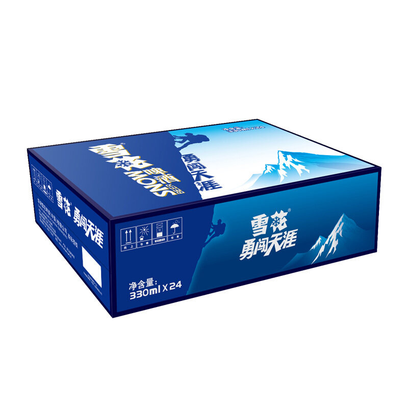 雪花啤酒8度330ml24勇闯天涯整箱装