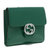Gucci女士绿色漆皮短款钱夹369676-DKE2N-3115绿色 时尚百搭第7张高清大图