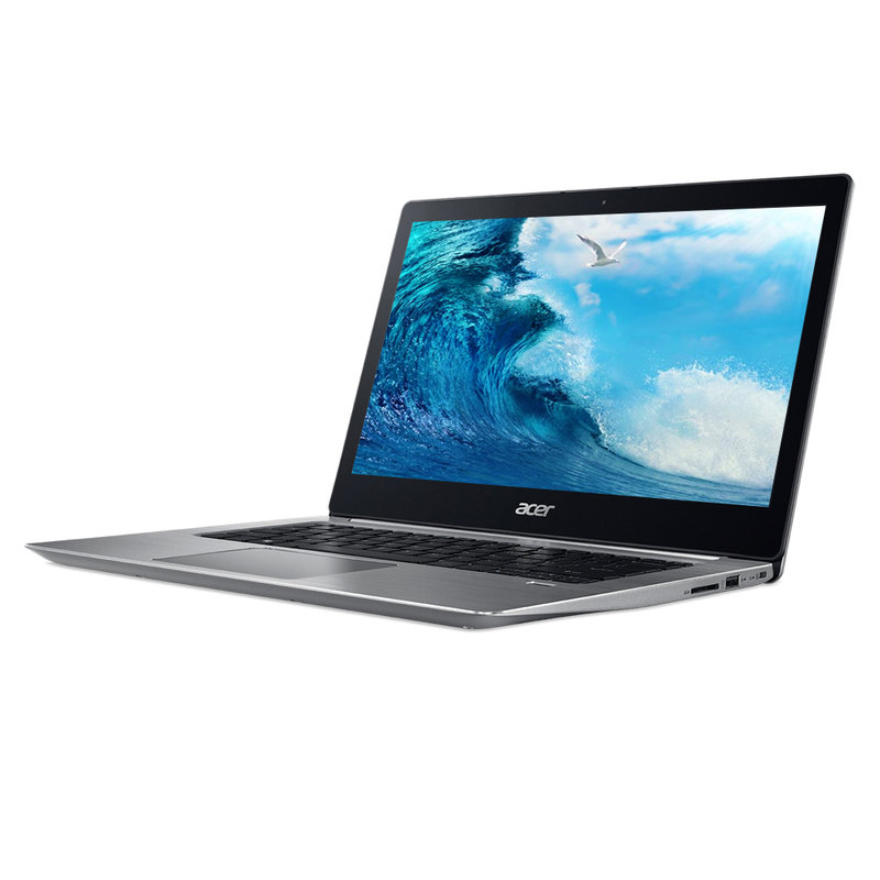 宏碁(acer)蜂鸟银骑士sf314 14英寸轻薄笔记本电脑( i7-8550u 8g 256