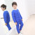 男女童套装2018新款秋冬装儿童韩版卫衣洋气宝宝两件套潮衣(120cm 藏青色)第2张高清大图