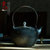 棠诗铁器 日本南部铁器铸铁茶壶鎏金铁壶无涂层铁瓶生铁壶煮茶壶第2张高清大图