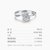 谢瑞麟 18K金钻石戒指环群镶气质女款求婚订婚结婚 白金钻戒第2张高清大图