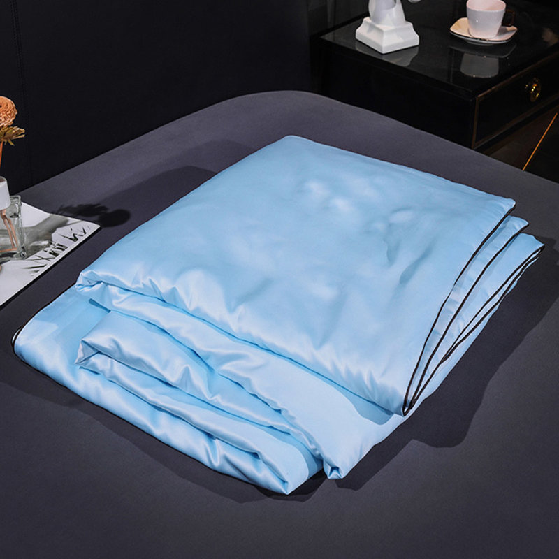 南极人凉感冰丝夏凉被200230cm面料亲肤柔软有光泽