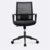 云艳YY-LCL643 人体工学电脑椅转椅职员办公椅黑色网布升降可控椅子(默认 默认)第3张高清大图