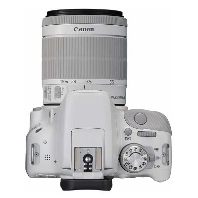 佳能（canon）单反相机EOS100D（EF-S18-55IS）白色【女神爱单反】 时尚纤巧