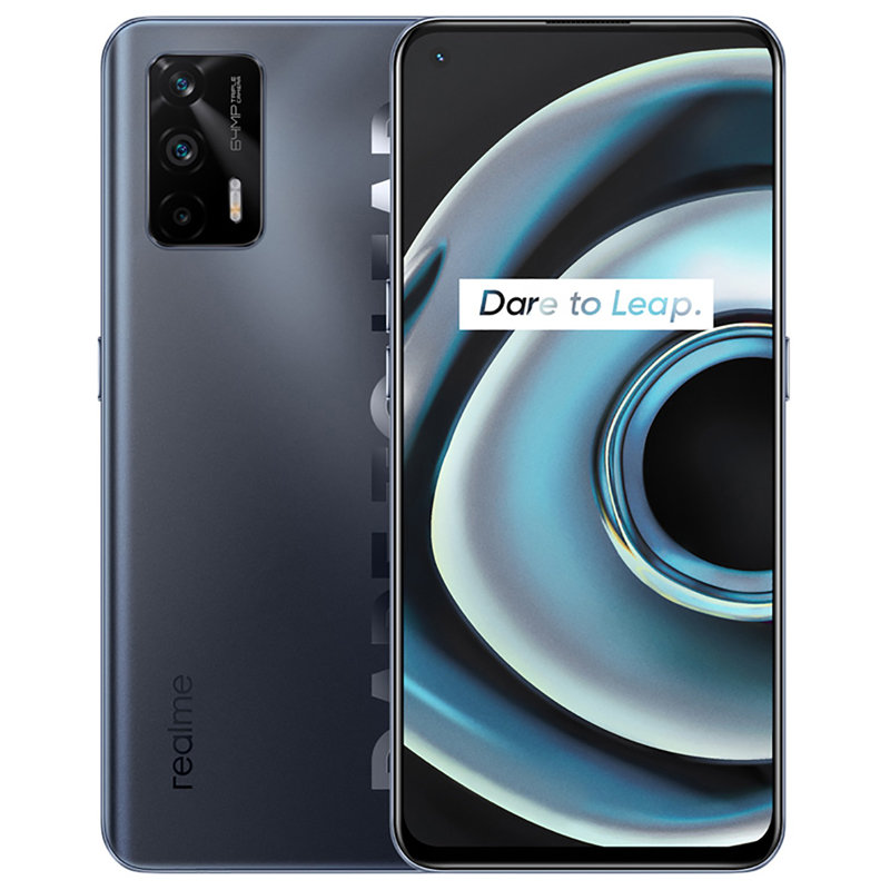 realme真我q3pro8gb128gb引力黑realmeq3pro双5g手机6400万三摄30w